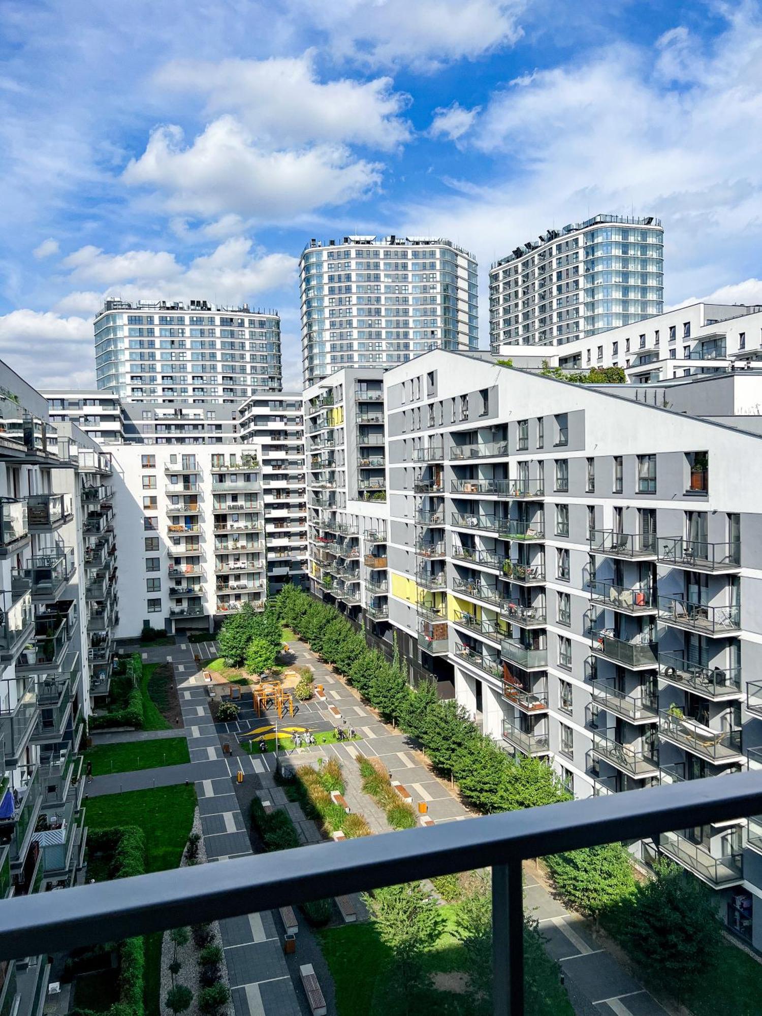 Nowoczesny Apartament - Blisko Centrum Varsavia Esterno foto
